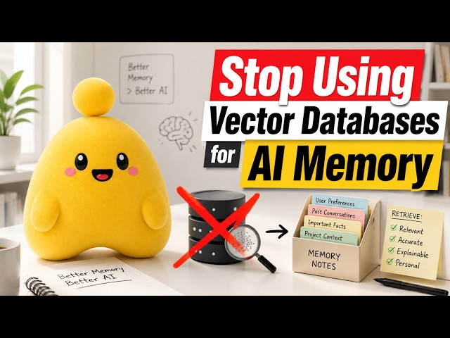 Stop Using Vector Databases for AI Memory