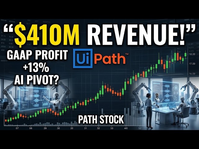 UIPATH STOCK ALERT: $410M REVENUE + GAAP PROFIT — IS AGENTIC AI FINALLY WORKING?