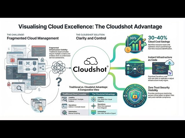 Visualizing Cloud Excellence: Real-Time Visibility, Terraform & Cost Optimization with Cloudshot