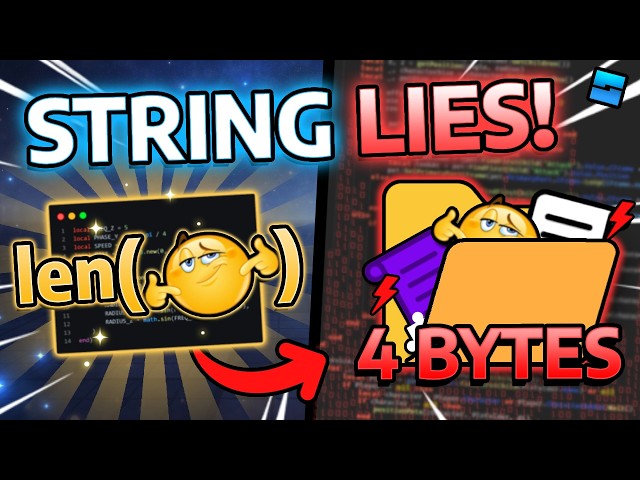 Why Does string.len Lie? (UTF-8) | Roblox Studio