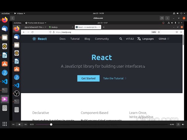 REACT TUTORIAL - How to Create Your First React Application