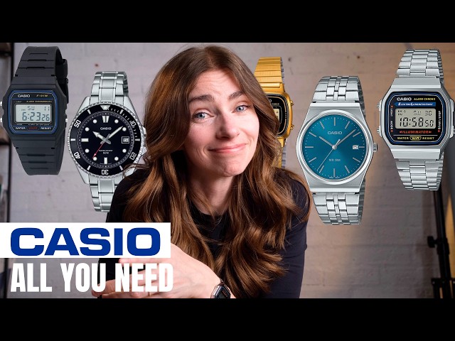 Casio is ALL YOU NEED: The Perfect 3 Watch Collection