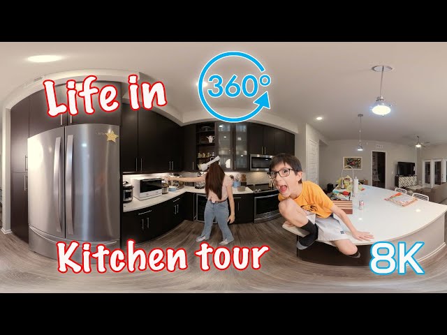 A Day in the Life of a Chinese Mom - Making Fruit Tea and Exploring Chinese Tea Pets in 360°