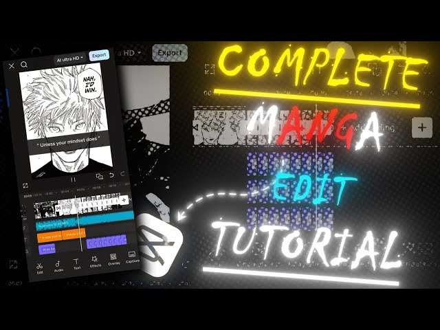 Complete Manga Edit Tutorial In Capcut || Slayer Edits