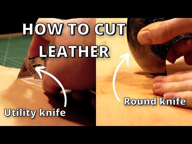 Leather Lessons | cutting tutorial