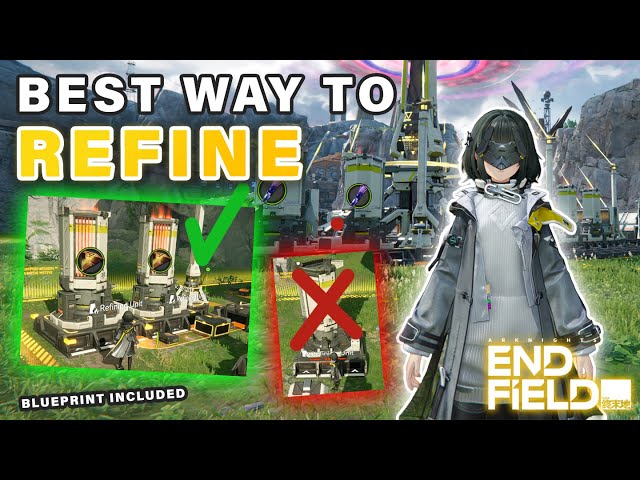 This is the BEST Refining Unit Setup to Use | BASE UPDATE & TIPS ► Arknights Endfield