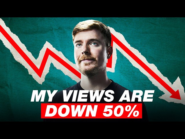 MrBeast’s Views Are Down 50%… Is YouTube Dying?