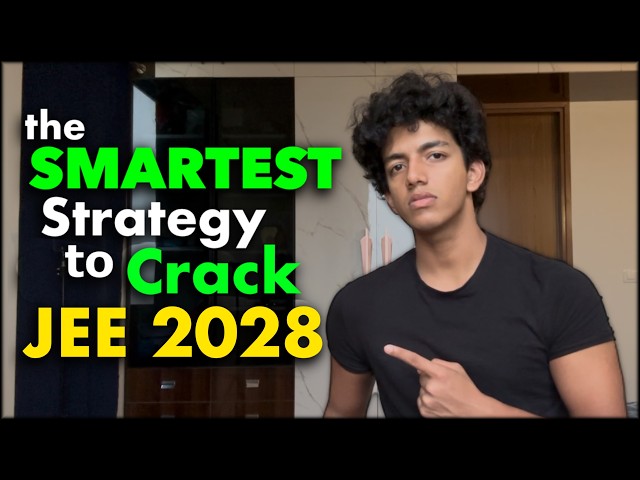 AIR UNDER 1000: Crack JEE 2028 Starting FROM NOW!