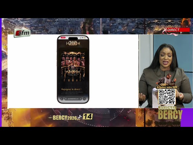 Bercy in Preview - Tutorial on the 2026 Grand Bal website for the diaspora with Mado Diaw