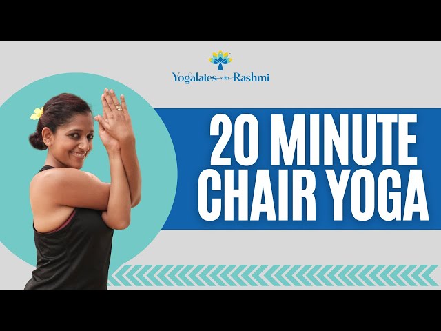 Easy Yoga with a Chair | Exercises for Senior Citizens | Yogalates with Rashmi