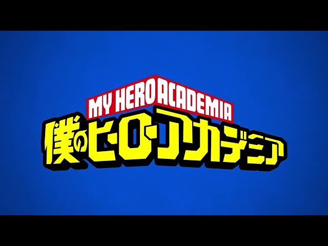 My Hero Academia English Crunchyroll/FUNimation Dub Season 7 Eyecatch UA Heroes Battle