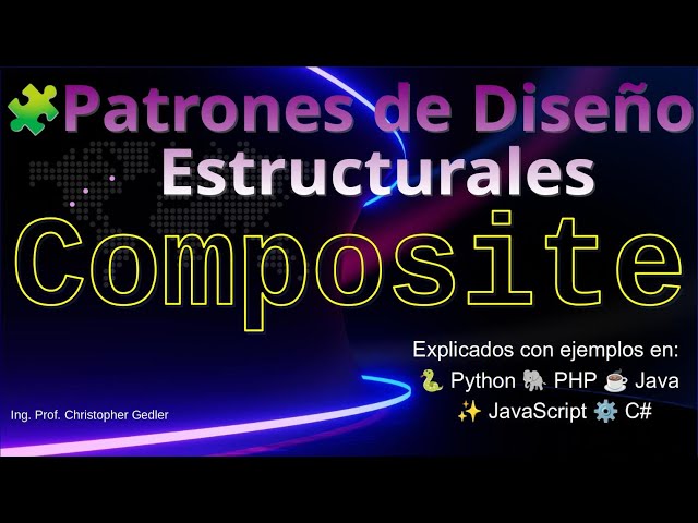 🧩 Patrones de Diseño Estructurales - Patrón Composite