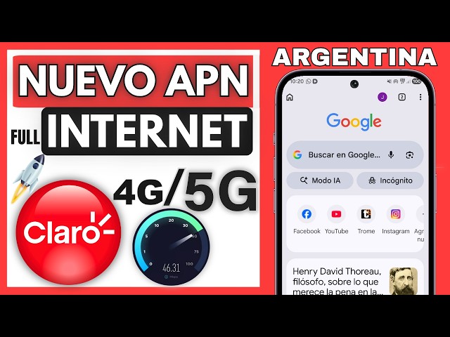 Claro Argentina APN Settings 4G and 5G | Fast INTERNET 2026