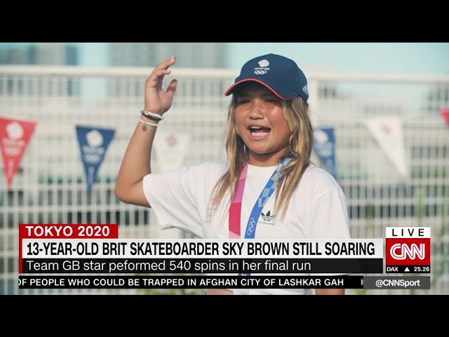 Sky Brown Talks Olympics with Coy Wire