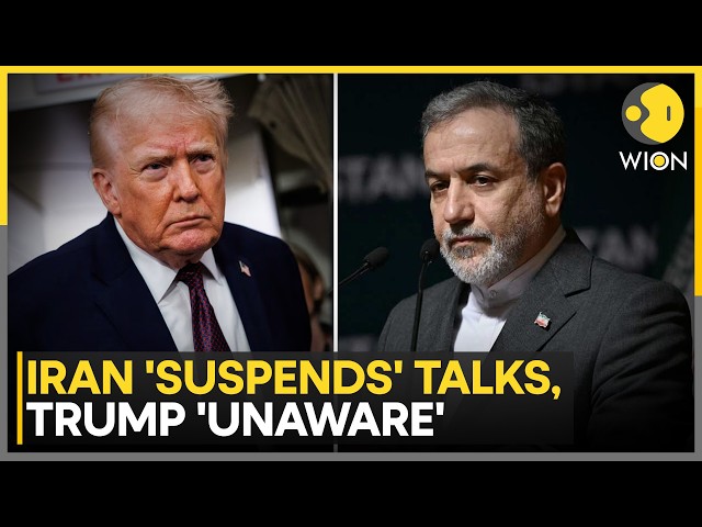 Iran-US War: 'We Do Not Care If Negotiations Are Over,' Says Trump | WION