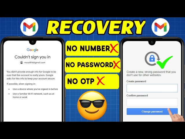 Gmail Account Recovery 2026 | How to Recover Google Account without Recovery Email, Password & Otp