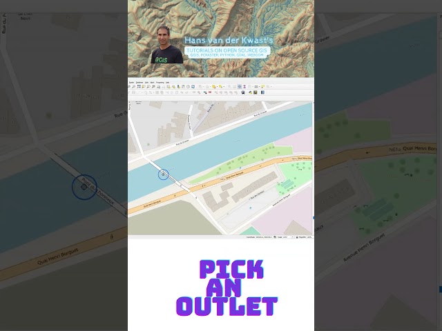 New QGIS Processing Script for Automatic Stream & Catchment Delineation