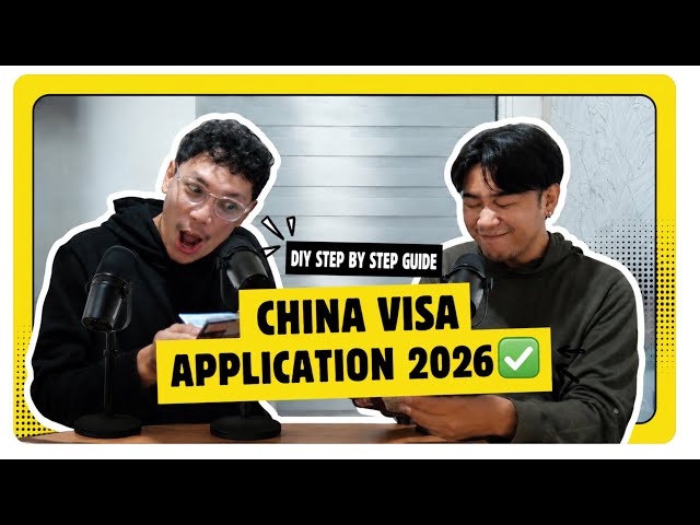 HOW TO APPLY FOR A CHINA VISA 2026 🇨🇳 | Filipino Tourist Step-by-Step Guide