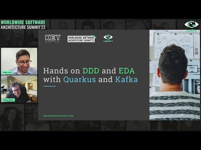 Hands on DDD and EDA with Quarkus 3 and Kafka