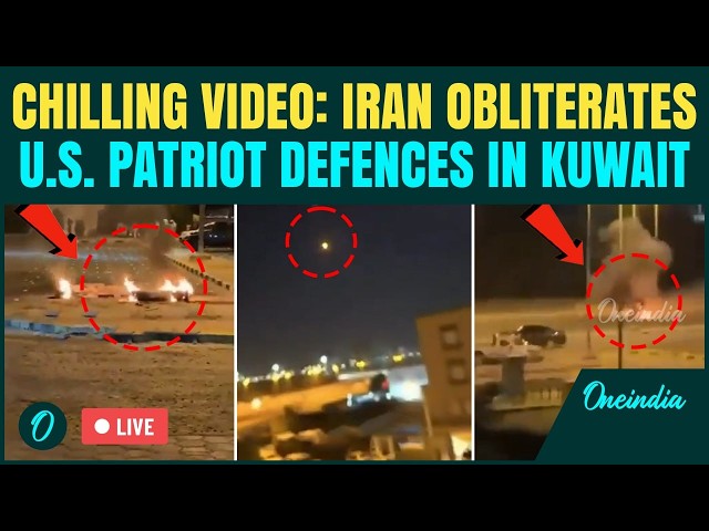 LIVE | Iran Missiles DESTROYS U.S Patriot Missiles Defences in Kuwait | U.S Patriot Malfunctions