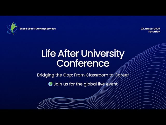 LIFE AFTER UNIVERSITY 2026 VIRTUAL CONFERENCE