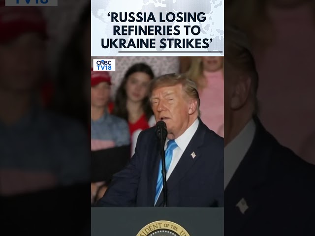 Donald Trump On Russia’s Refinery Losses: ‘Ukraine Has To Do With A Lot Of The Diesel’ | N18G