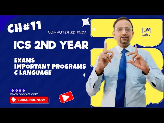 ICS 2nd Year C Language | Ch#11 Decision Constructs | Important Programs for Exams