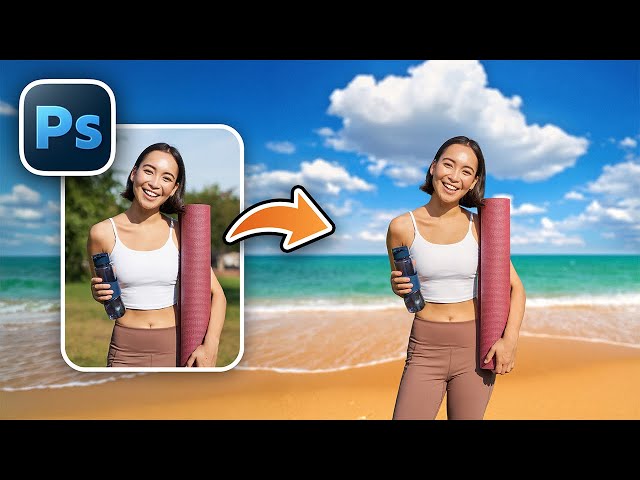 Change Background & Match | Photoshop in Minutes