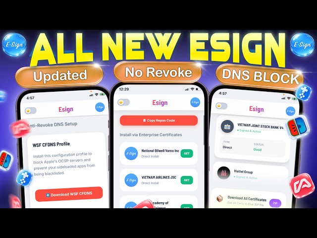 NEW Esign iOS Guide: Install IPA Files Without a Computer Easily!