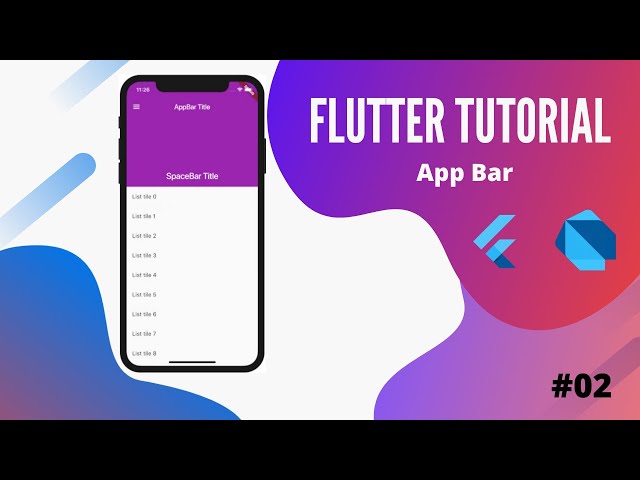 Flutter App bar 01- Drawer button -Speed code