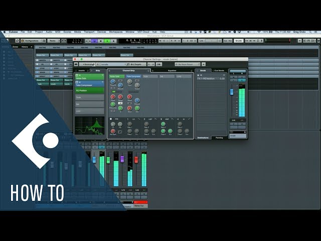 How to Use VCA and Group channels in Cubase | Q&A with Greg Ondo