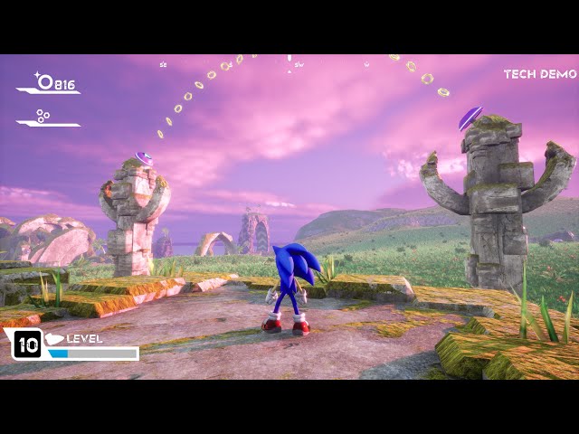 A Sonic Frontiers Styled Fangame - Sonic Wilds Tech Demo