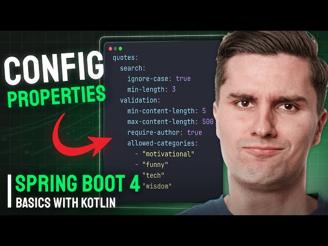 Profiles, Configuration & Environment Variables - Spring Boot 4 Basics With Kotlin