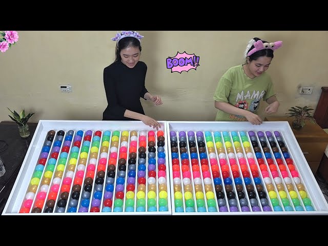 🔥 Two Players Color Ball Sorting | Intense Puzzle Showdown 🎨