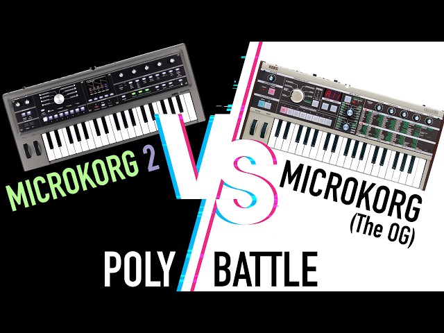 MicroKORG OG vs MicroKORG 2 | POLY BATTLE (No Talking)