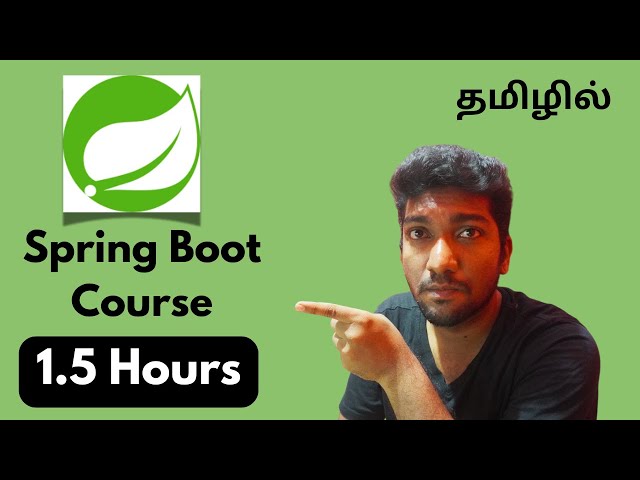Spring Boot Course in Tamil: Build an E-Commerce API for Product Listings