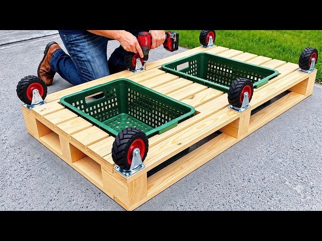 Stop Wasting Money! 5 Amazing Pallet Design Ideas from a 65-Year-Old Carpenter That Anyone Can Make!