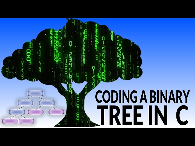 Coding a binary tree in C