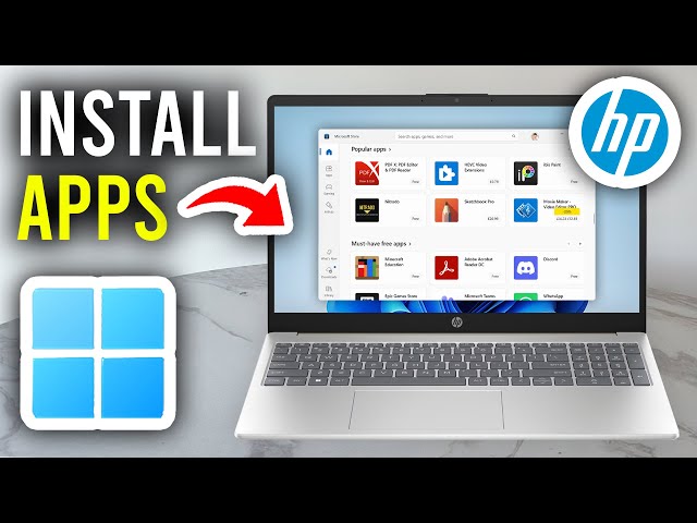 How To Download Apps On HP Laptop Windows - Step By Step
