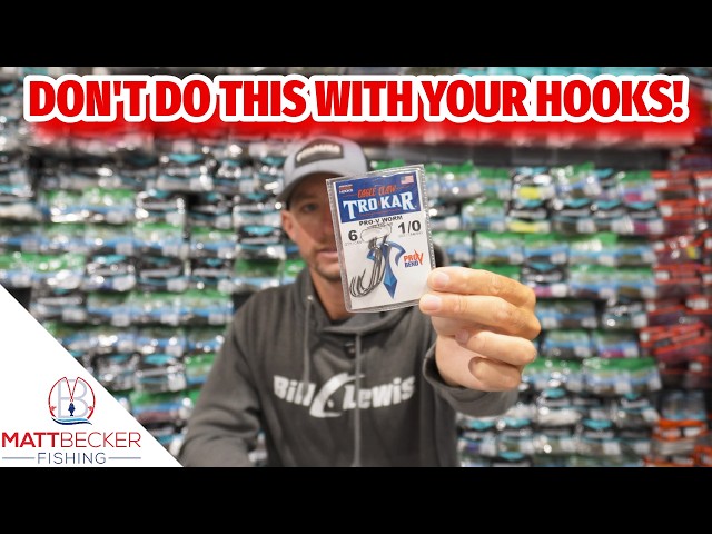 THIS IS HOW TO STORE YOUR HOOKS!