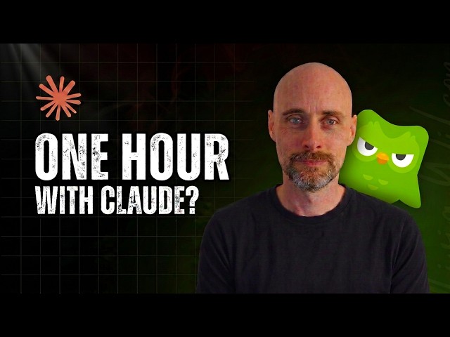 I Gave Claude Code One Hour to Build Duolingo