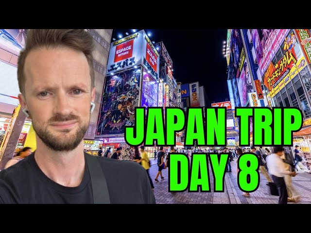 My First Time Visiting Japan | Day 8 - INSANE Shopping At Akihabara For Pokémon And Souvenirs 
