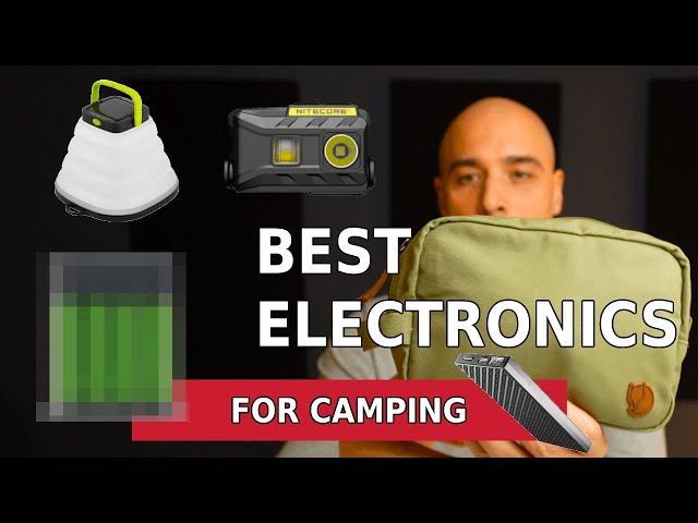 Best Electronics for Camping / Backpacking for 2022 - Gift Ideas for Christmas