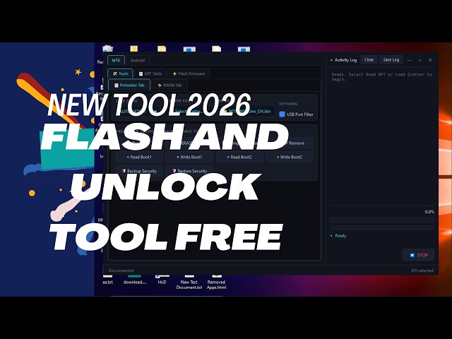 MQT free tool for flashing and mobile repairing mtk phones (unisocs,qualcom,exynos,kirin  coming )