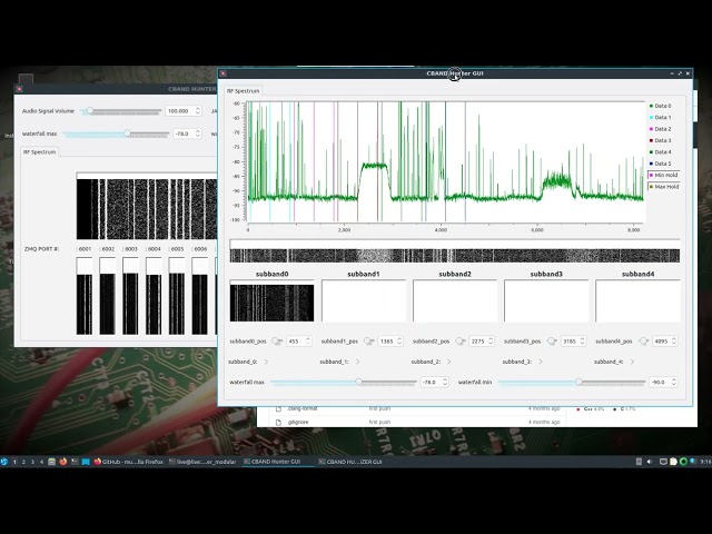 DragonOS Focal SatCom ACARS w/ CBandHunter + JAERO (HackRF, GR3.8, RTLSDR L-Band Antenna)
