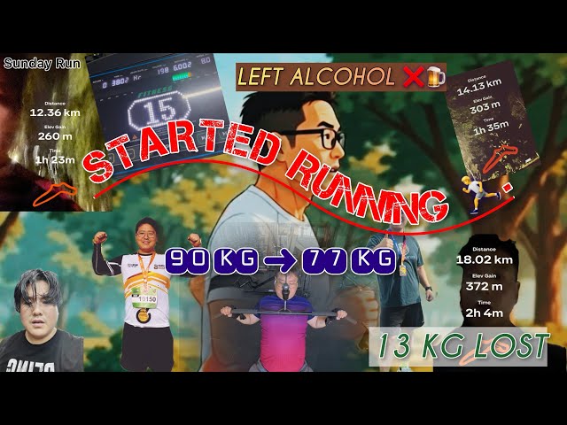 90 KG to 77 KG in 5 Months | Quit Alcohol + Started Running | Real Transformation 2026