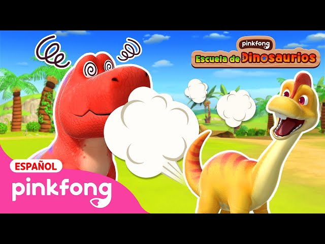 ¿Quién Tiró Pedo?💨| Brie la Braquiosaurio | Dinosaurios para Niños | Pinkfong Escuela de Dinosaurios