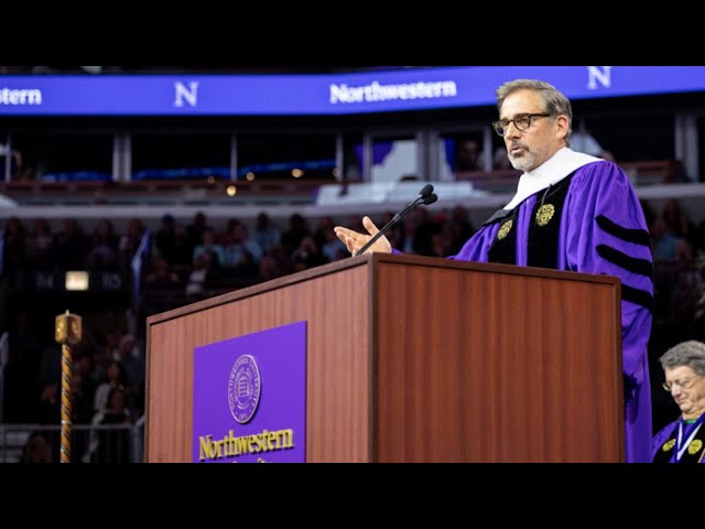 Steve Carell's Commencement Address to the Northwestern Class of 2025