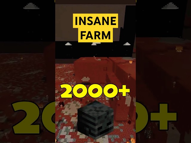 Building The BIGGEST Wither Skeleton Farm in Minecraft History!