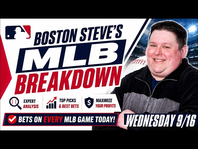 MLB Picks Today: EVERY GAME on the Board | Boston Steve's Breakdown 9/16